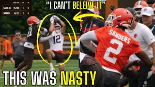 SHEDEUR SANDERS Is LEGIT Taking Over QB1 At Cleveland Browns MINICAMP...