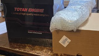 NEW Toyan V8 engine unboxing!