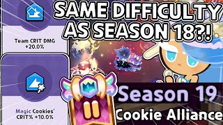 Sea Fairy is BOSS! Cookie Alliance Season 19 First Clear! | Cookie Run Kingdom