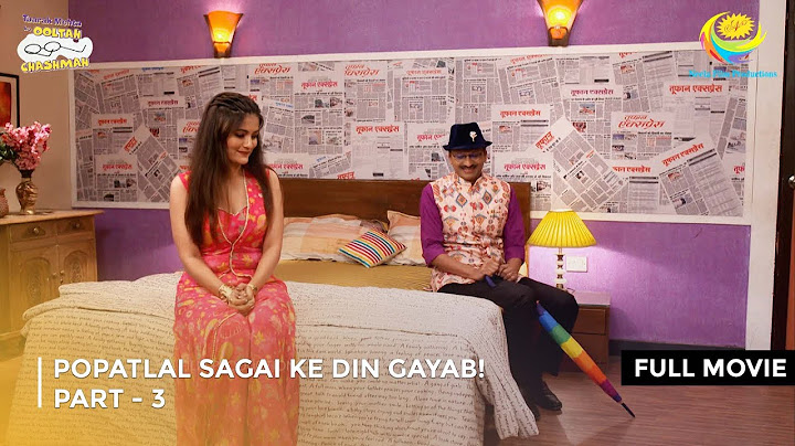 Popatlal Sagai Ke Din Gayab! I FULL MOVIE | Part 3 | Taarak Mehta Ka Ooltah Chashmah Ep 4127 to 4130