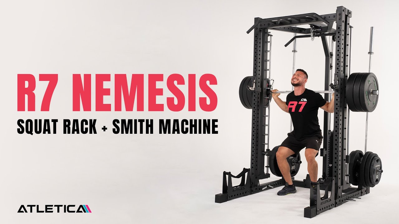 ATLETICA R7 Nemesis Squat Rack & Smith Machine | Full Feature Breakdown