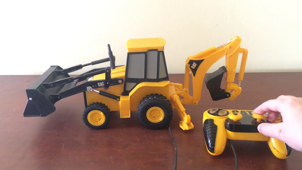 Caterpillar Heavy Duty Worker Remote Control Backhoe YouTube