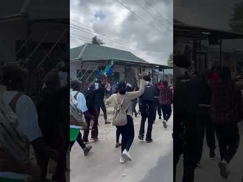 Polepole They Say Be Gentle Protest Election Tanzania Sinza Polepole Unrest Tyrannywar 