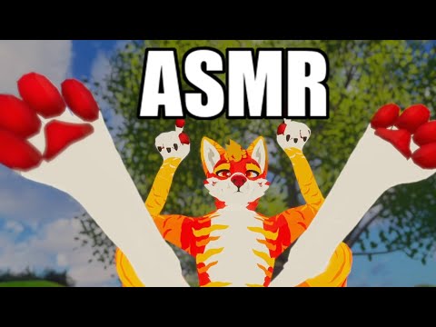 [Furry ASMR] Fast Tapping on texture changing Paws 🐾 (No Talking)