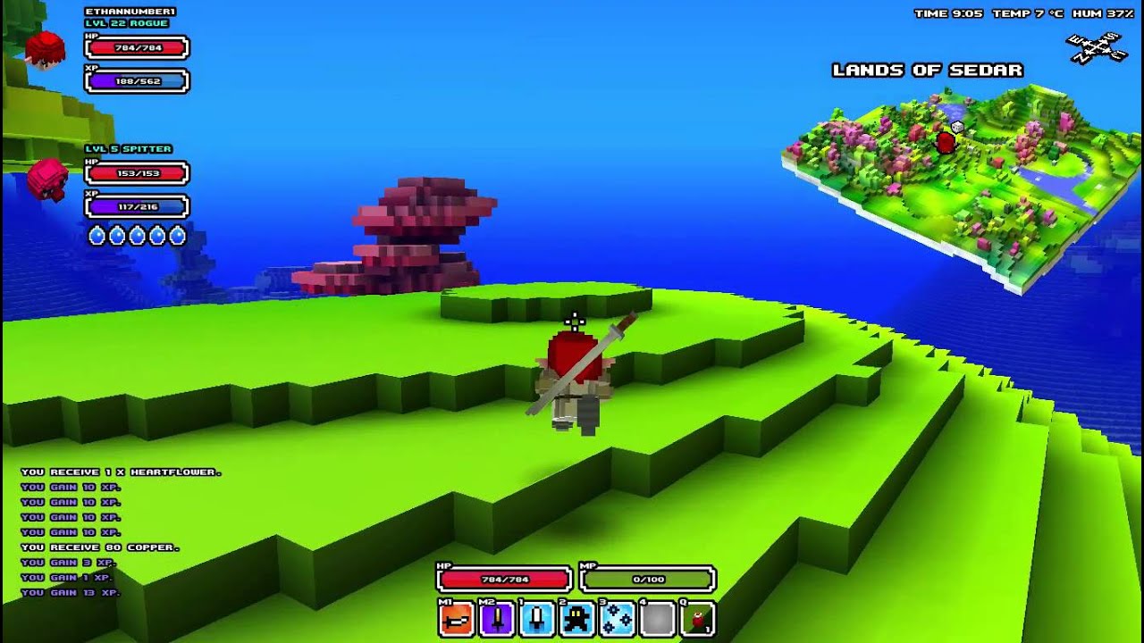 Cube World seed of the weekHow to level up fast YouTube