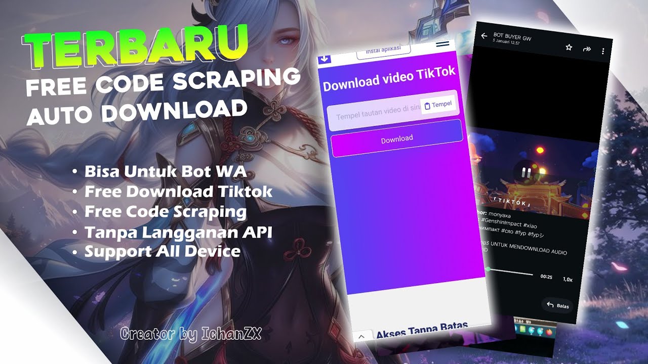 🟢 TUTORIAL WEB SCRAPING MENGGUNAKAN NODEJS DITERAPKAN PADA BOT WHATSAPP PART 1 [ FREE CODE ]