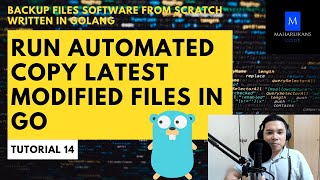 Run Automated Copy Latest Modified Files In Go - Backup Files Software From Scratch in Go #14 screenshot 2