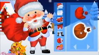 Santa Claus dress up-game