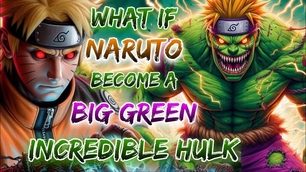 What If Naruto Become A Big Green Incredible Hulk