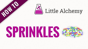 How to make SPRINKLES in Little Alchemy