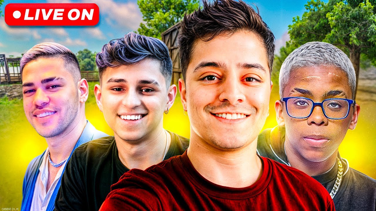 CODIGO NARUTO DO FREE FIRE COM O SQUAD MAIS MALUCO POSSIVEL !!!!! E AINDA TEM GTA RP