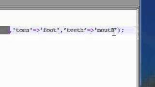 PHP Tutorial - 11 - Associative Arrays.flv