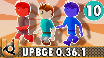 How to setup Player Animation | UPBGE 0.36.1 beginner Tutorial part 10