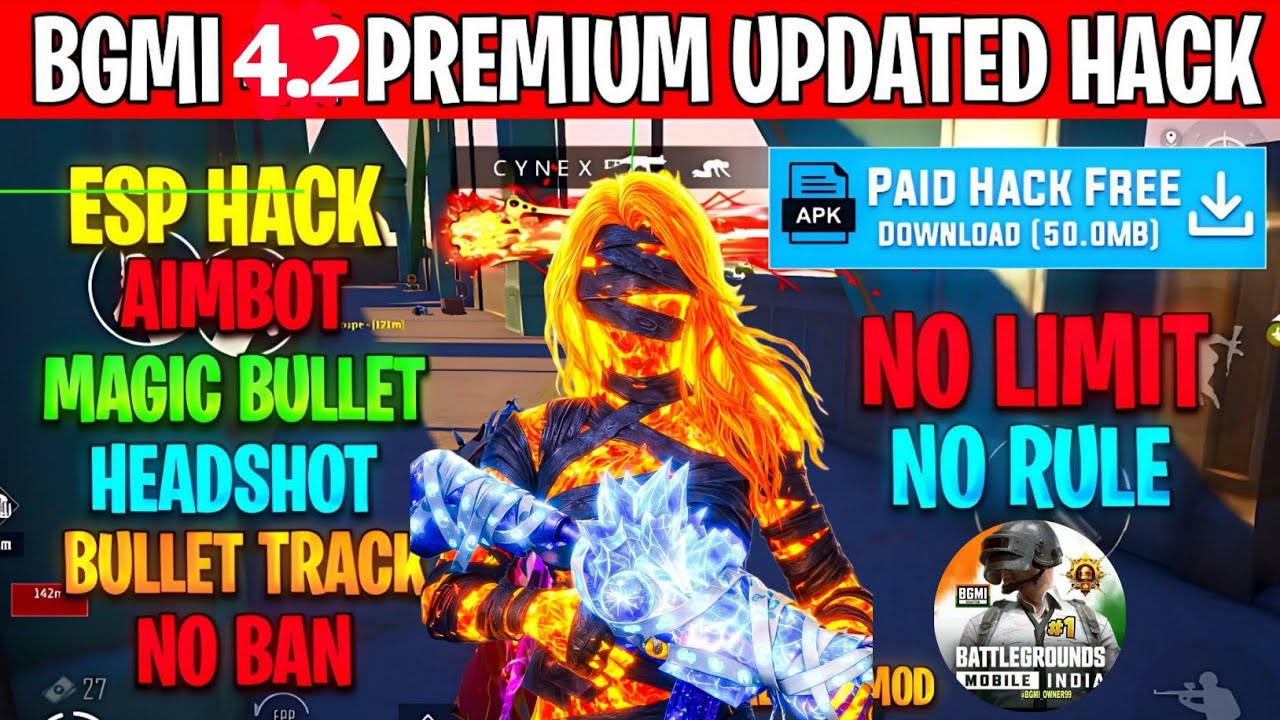 BGMI HACK 4.2 | BGMI 4.2 MOD APK | BGMI ESP HACK | BGMI NEW HACK TODAY | HOW TO HACK BGMI HACK 