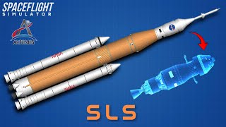How To Build SLS Rocket - Spaceflight simulator  screenshot 5