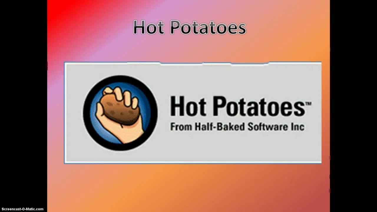Hot Potatoes Tutorial YouTube