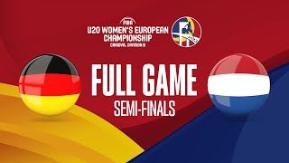 SEMI-FINALS: Germany v Netherlands | Full Basketball Game | FIBA U20 Women's Euro  2023 - Div B