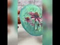 Миниатюра маслом Эхинацея  #картинамаслом #художник #oilpainting #пейзаж #flowerpainting