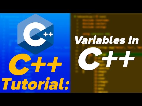 C++ Programming Tutorial Guide 2022: Variables In C++
