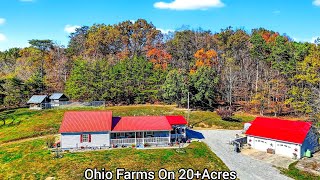 Ohio Farms On 20+ Acres | OH Real Estate | Mini Farms For Sale | Old Houses | Classic Charm