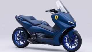 Athlete Statistics Is This Ferrari's Craziest Creation Ever? 2027 Ferrari Cyberpunk Scooter
