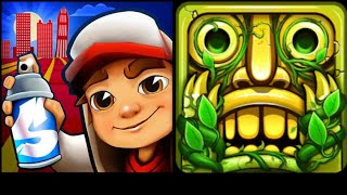 Subway Surfers Vs Temple Run | Best Endless Running Game Comparison 2025 