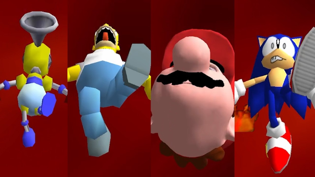 New Animations all Characters falling in Lava