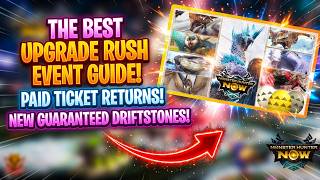 THE BEST UPGRADE RUSH EVENT GUIDE! PAID TICKET RETURNS! NEW GUARANTEED DRIFTSTONES! THE BEST UPGRADE RUSH EVENT GUIDE! PAID TICKET RETURNS! NEW GUARANTEED DRIFTSTONES!