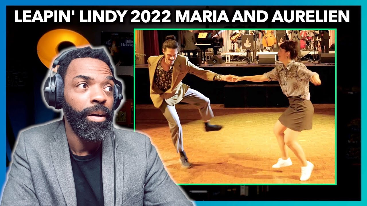 Leapin' Lindy 2022 Show Maria & Aurélien Reaction | Lindy Hop and Swing Dance