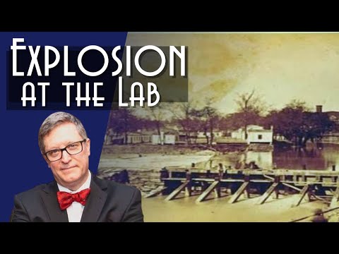 Explosion at the Confederate Ordnance Laboratory