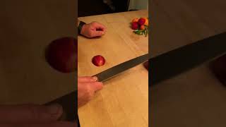 Basic Knife Skills for High School Julienne Knife Skills With an Apple