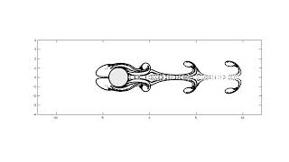 Motion of a spherical vibration-driven  robot in a viscous fluid