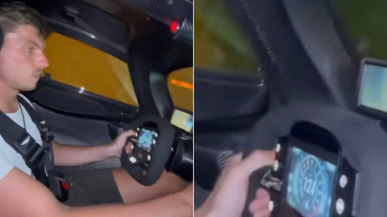 Max Verstappen could be prosecuted for driving his Aston Valkyrie at 120 km/h