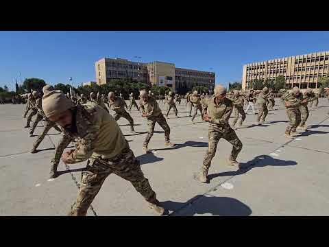 حفل تخريج 3000 مقاتل من قواتنا المسلحة في وزارة الدفاع السورية الفرقة 76 العاملة في محافظة حلب