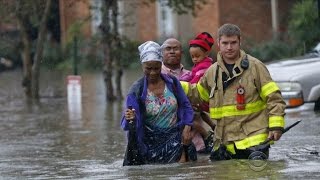 Historic floods slam the deep South