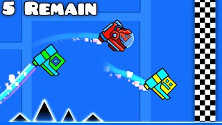 100 Players Race In Geometry Dash 2.2