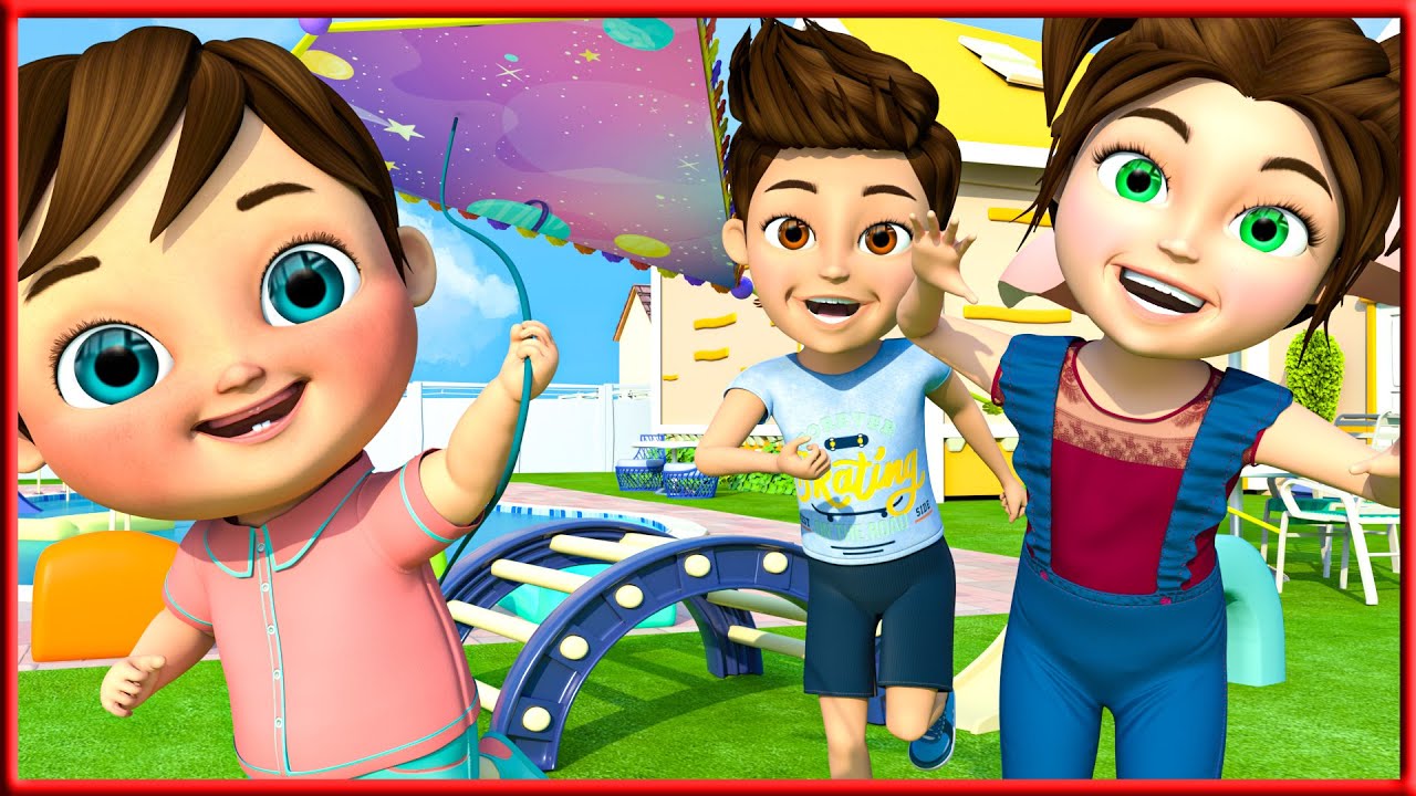 Flying A Kite Song Nursery Rhymes & Kids Songs Coco Cartoon Nursery