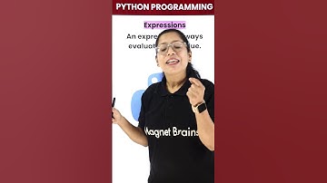 What are Expressions in Python Language 💻💻 #shorts #ytshorts #magnetbrains