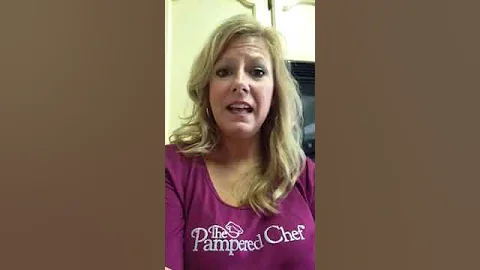 Carrie Hendrix goes Gold! Pampered Chef fundraiser