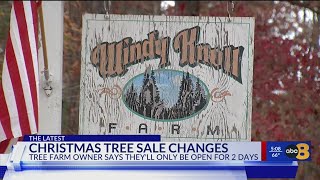 Farm owners say downsizing Chrristmas tree sales was not a bad thing