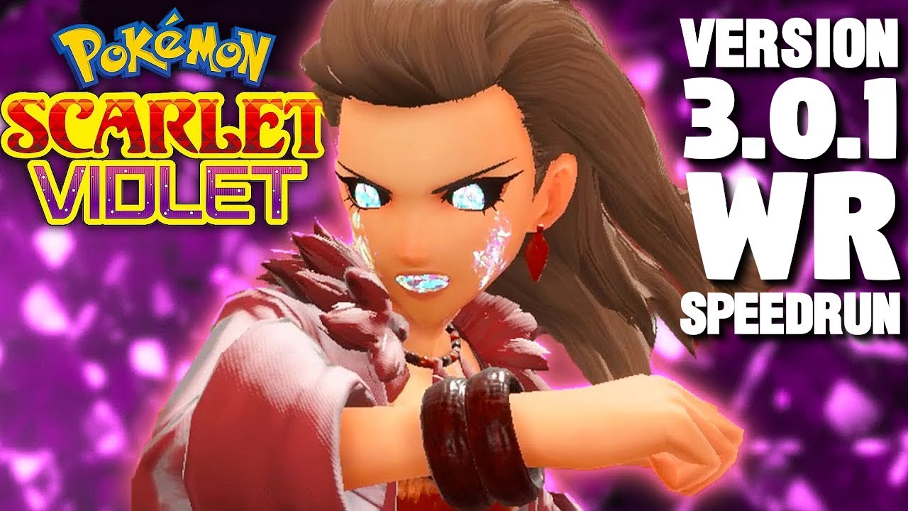 Pokémon Scarlet Any Speedrun in 52316 (Version 3.0.1 PB/WR) YouTube