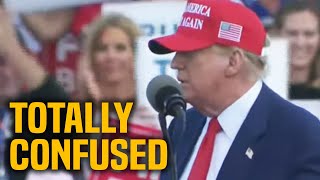 Trump SEVERE cognitive issue, thinks dead celebrity voted for him