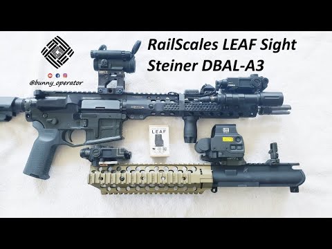 RailScales LEAF■DBAL A2 A3 フロント アイアンサイト RailScales LEAF DBAL A2 / A3