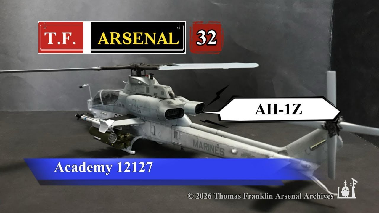 1/35 Bell AH-1Z Viper｜USS Boxer 2016 · 13th MEU Deployment Config.｜T.F. Arsenal Archives 32