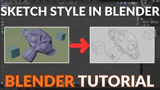 How to Make Hand-Drawn Sketch Effect in Blender