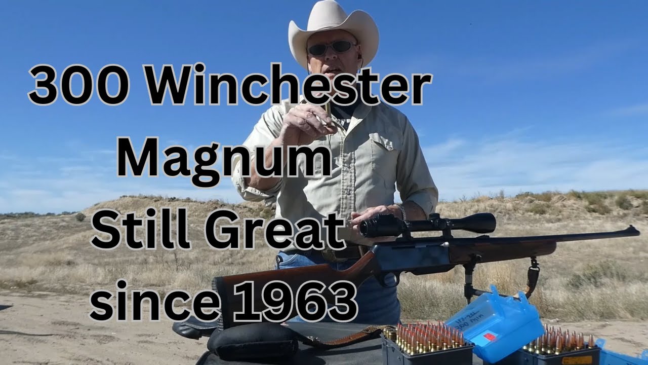 .300 Winchester Magnum. Still A Great Cartridge Since 1963. Browning BAR