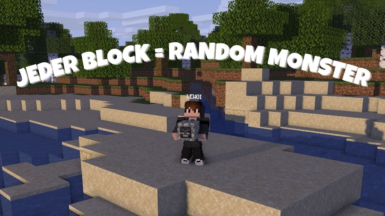 JEDER BLOCK SPAWNT EIN MOB (extrem schwer)