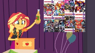 Sunset Shimmers Speech For The New Equestria Girls Series Of The Transformers Crossover