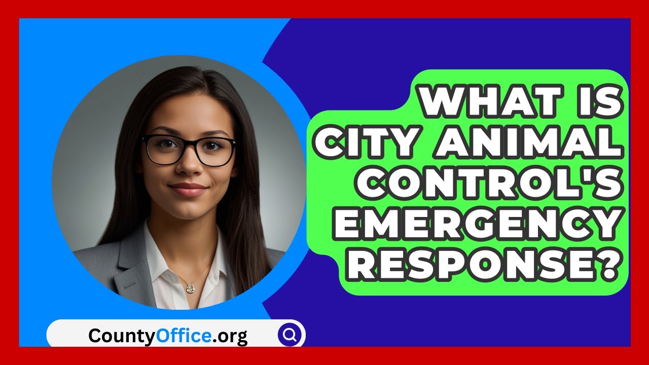 What Is City Animal Control's Emergency Response? - CountyOffice.org