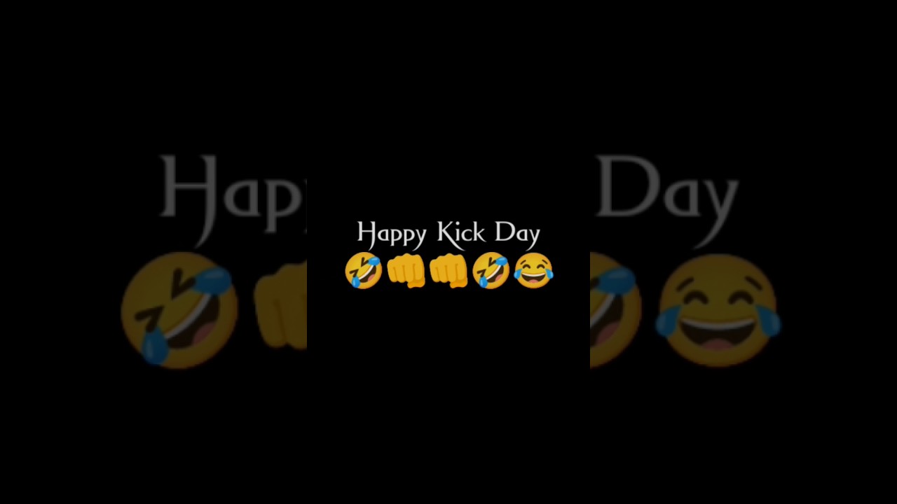 Happy Kick 🦶👊🤣Day 